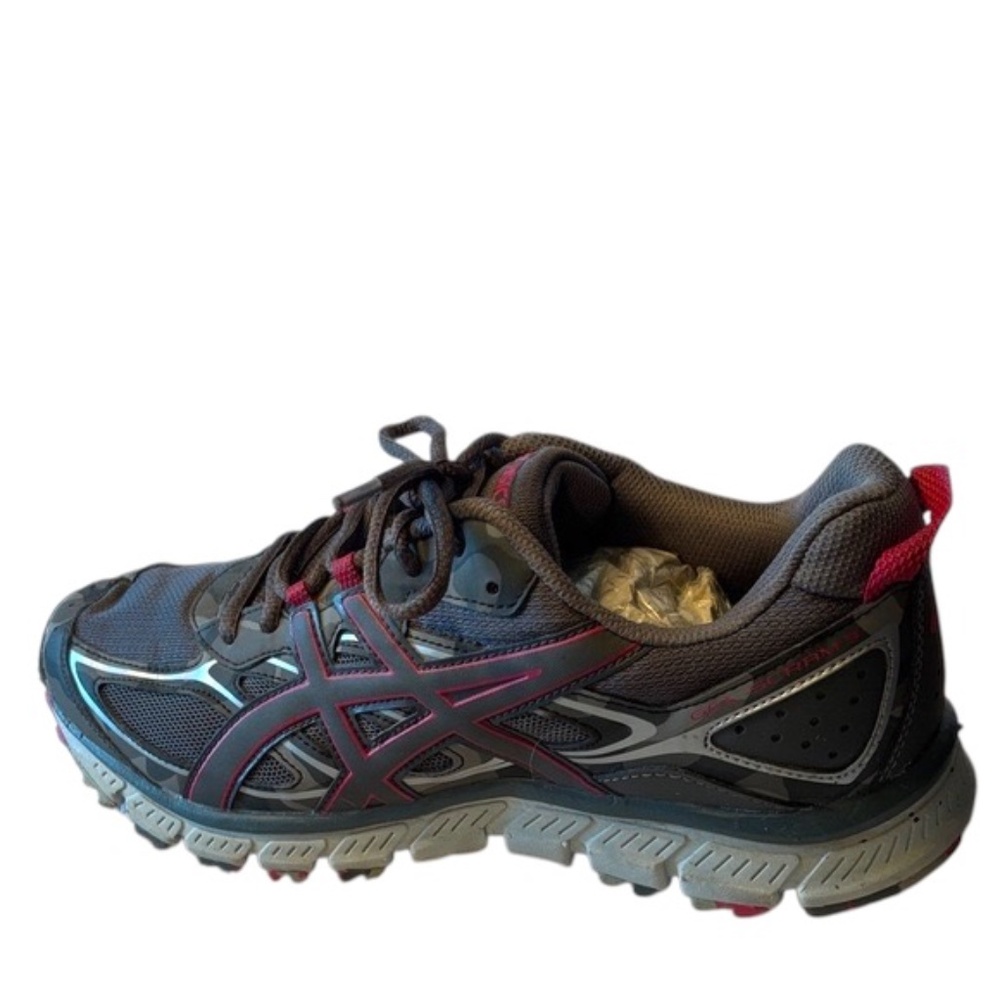 ASICS Women’s Charcoal and Crimson Athletic Shoes - Picture 4 of 13